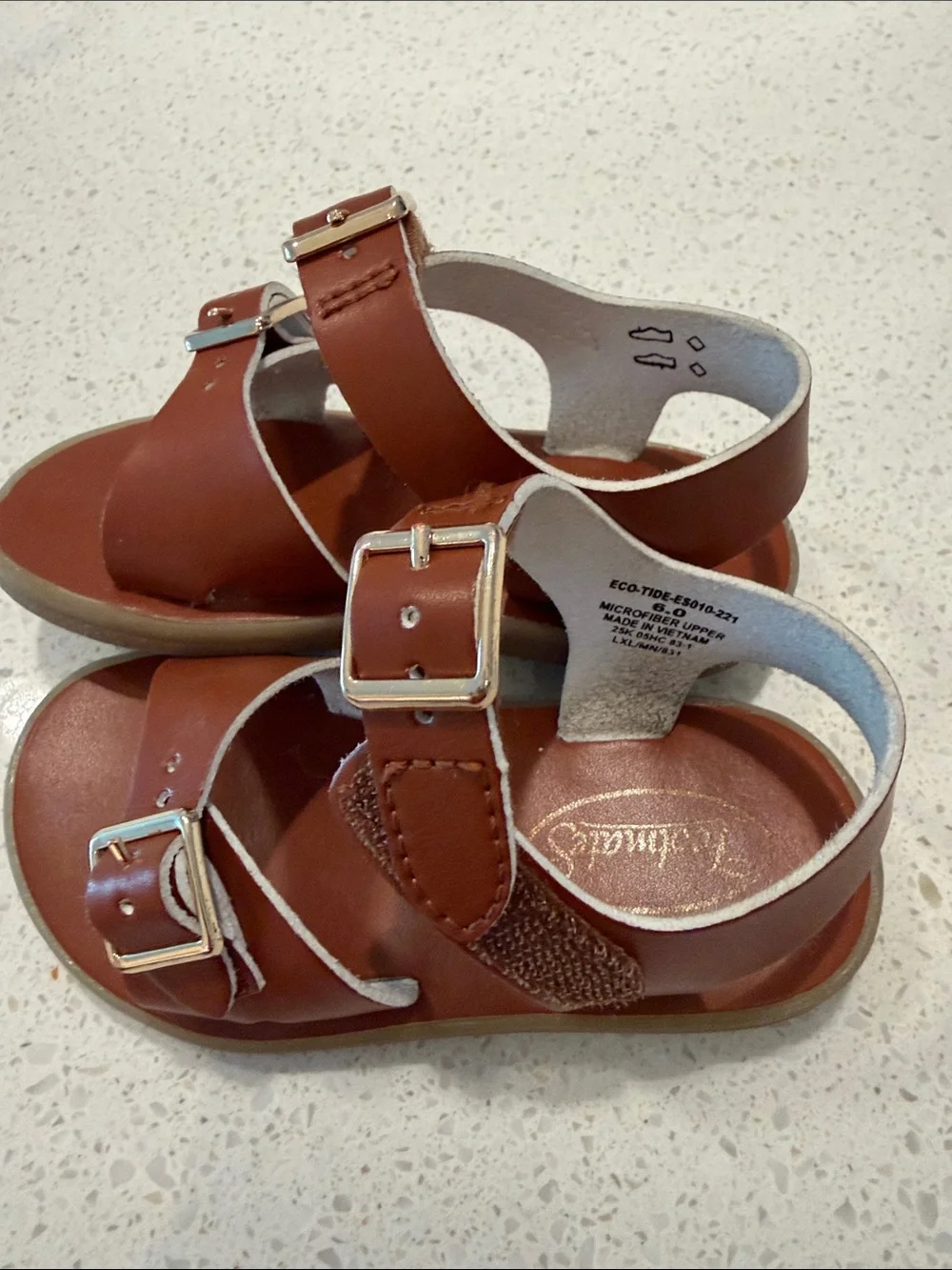 FootMates Brown eco tides sandals